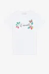 Roberto Cavalli Logo-print T-shirt In White