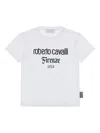 Roberto Cavalli Logo-print T-shirt In White