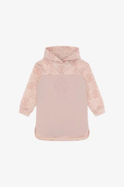 Roberto Cavalli Logo Rc Dress In Pink