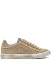 Roberto Cavalli Logo-studded Lace-up Sneakers