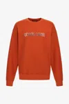 Roberto Cavalli Logo Sweatshirt In Orange
