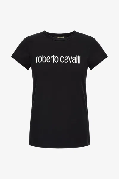 ROBERTO CAVALLI LOGO T-SHIRT