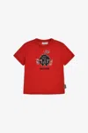 Roberto Cavalli Logo T-shirt In Red