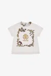 Roberto Cavalli Logo T-shirt In White