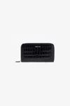 Roberto Cavalli Logo Wallet In Black