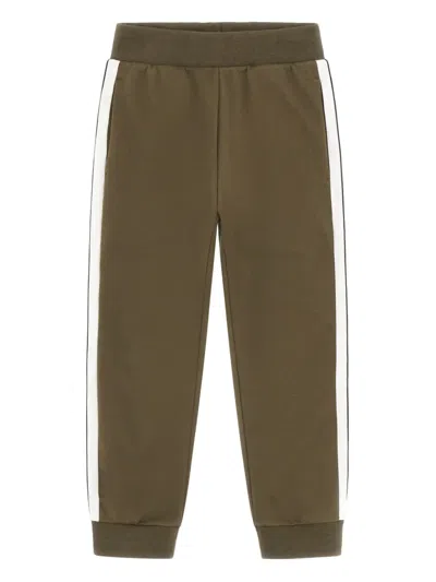Roberto Cavalli Kids' Logo-detail Track Pants In Green