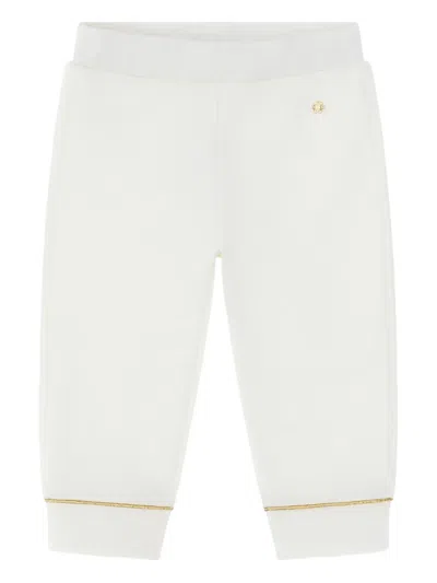 Roberto Cavalli Babies' Logo-detail Track Pants In White