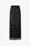 Roberto Cavalli Long Skirt With All-over Floral Pattern