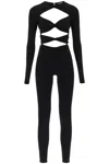 dressing gownRTO CAVALLI ROBERTO CAVALLI LONG SLEEVED JUMPSUIT WITH CUT OUTS