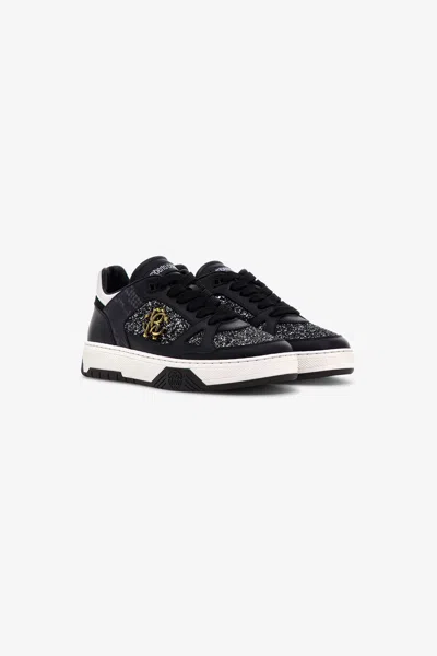 Roberto Cavalli Low-top Sneakers In Black
