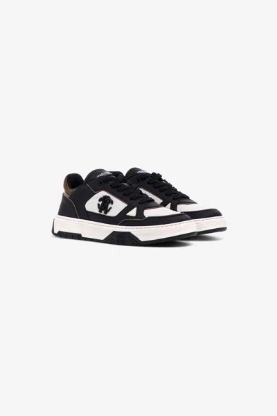 Roberto Cavalli Low-top Sneakers In Black