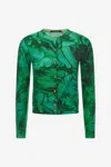 Roberto Cavalli Malachite Print Cardigan