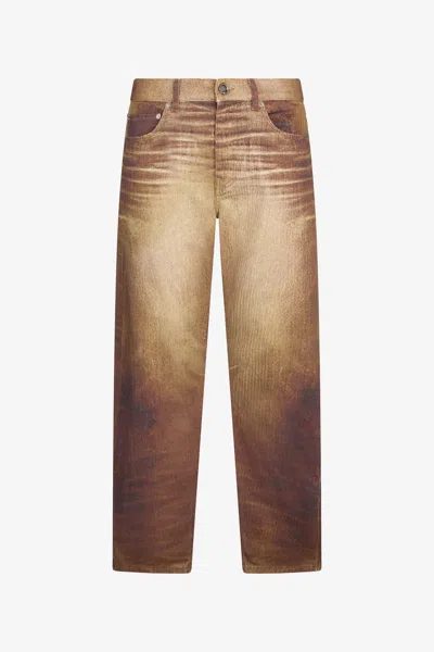 ROBERTO CAVALLI JEANS MIT PYTHON-PRINT