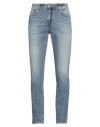 Roberto Cavalli Man Jeans Blue Size 34 Cotton, Elastane In Blue