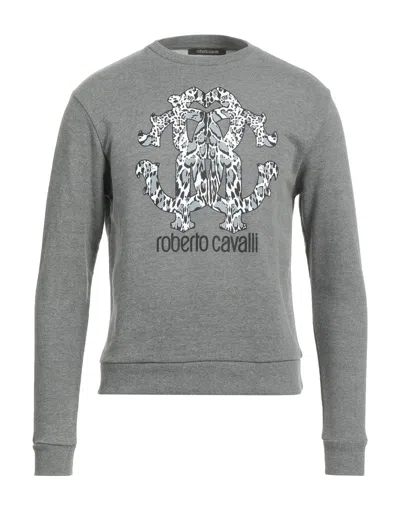 Roberto Cavalli Sweatshirts In Grey
