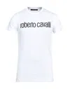 Roberto Cavalli T-shirts In White
