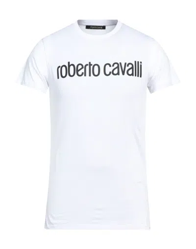 Roberto Cavalli T-shirts In White