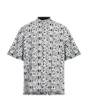 Roberto Cavalli Man T-shirt White Size L Cotton In White