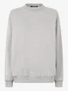 Roberto Cavalli Sweatshirt With Stand-up Collar In Grau