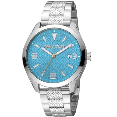 Roberto Cavalli Men's Classic Blue Dial Watch