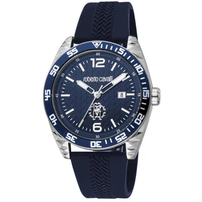 Roberto Cavalli Men's Classic Blue Dial Watch