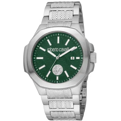 Roberto Cavalli Men's Classic Green Dial Watch