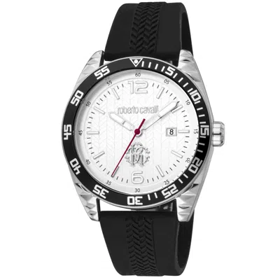 ROBERTO CAVALLI MEN'S CLASSIC SILVER DIAL WATCH