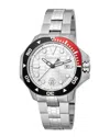 Roberto Cavalli Men's Classic Silver Dial Watch