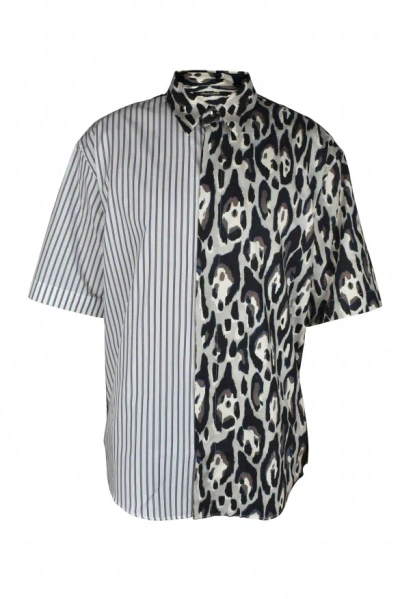 Roberto Cavalli Men Shirt In Blue