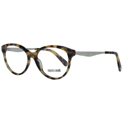 Roberto Cavalli Metal And Plastic Women's Frames In Brown
