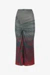 Roberto Cavalli Tassel-embellished Drawstring Skirt