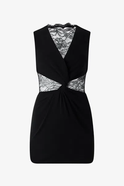 Roberto Cavalli Mini Dress With Lace