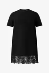 Roberto Cavalli Lace-hem Mini Dress