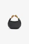 ROBERTO CAVALLI MINI HOBO ROAR BAG MIT SCHLANGENPRINT
