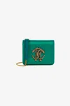 Roberto Cavalli Mini Crossbody Bag With Rc Logo