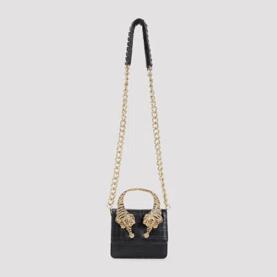 Roberto Cavalli Mini Roar Small Handbag In Black