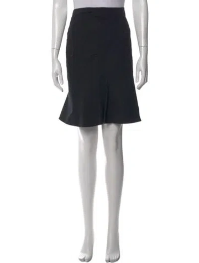 Pre-owned Roberto Cavalli Mini Skirt In Blue