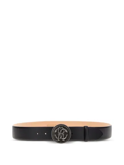 ROBERTO CAVALLI MIRROR SNAKE BELT