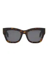 Roberto Cavalli Metal And Acetate Combination Sunglasses In Brown