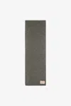 Roberto Cavalli Mohair Blend Scarf With Branded Tag In Grey