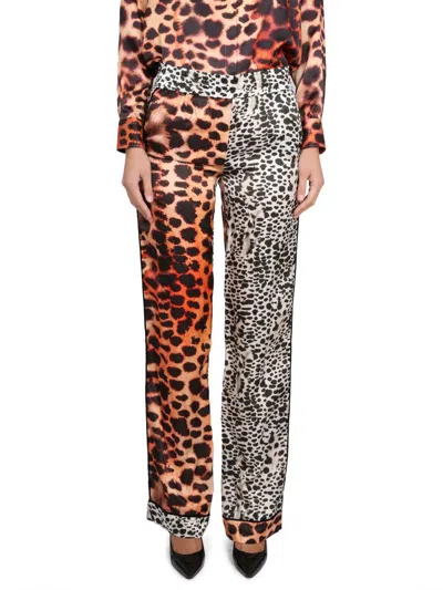 ROBERTO CAVALLI ROBERTO CAVALLI MORAY EEL PRINT PANTS