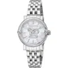 Roberto Cavalli By Franck Muller Mother-of-pearl Bracelet Watch, 30mm In Silver