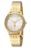 Roberto Cavalli Mother-of-pearl Dial Bracelet Watch, 32mm In Golden