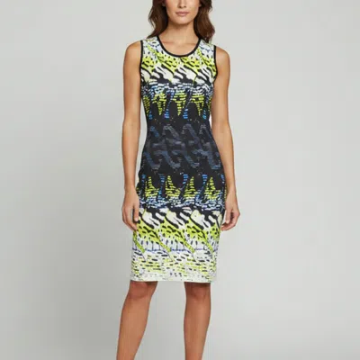 Pre-owned Roberto Cavalli Multicolor Optical Print Jersey Mini Dress M