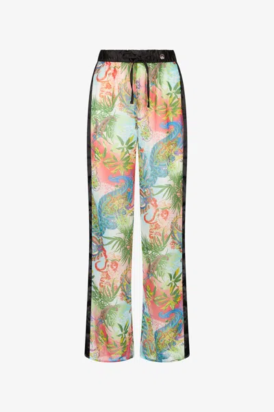 Roberto Cavalli Multicolor Trousers