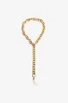 Roberto Cavalli Necklace With Fang Charm In Gold
