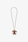 Roberto Cavalli Necklace With Monogram Rc In Gold