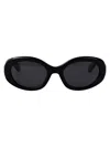 Roberto Cavalli Nero Lucido Acetate Sunglasses In Brown