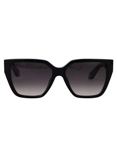 Roberto Cavalli Nero Lucido Acetate Sunglasses In Pattern