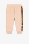 Roberto Cavalli Ocelot-print Sweatpants In Pink